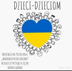 Zbiórka darów dla uchodźców z Ukrainy.