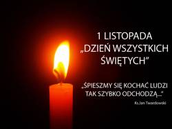 1 Listopada Dzień Wszystkich Świętych