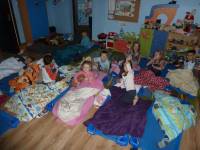 Noc w przedszkolu - relacja.