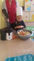 Gr. Misie: warsztaty kulinarne - pyszny, zdrowy sok :-)