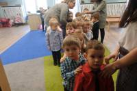 Dzień Babci i Dziadka 2019 -    3-latki: gr. Smerfy, gr. Krasnale