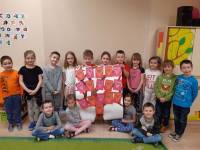 Gr. Słoneczka, gr. Rybki, gr. Misie: WALENTYNKI 2020