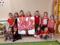 Gr. Słoneczka, gr. Rybki, gr. Misie: WALENTYNKI 2020