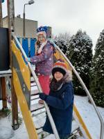 Gr. Sówki, gr. Krasnale: zimowe spacery.